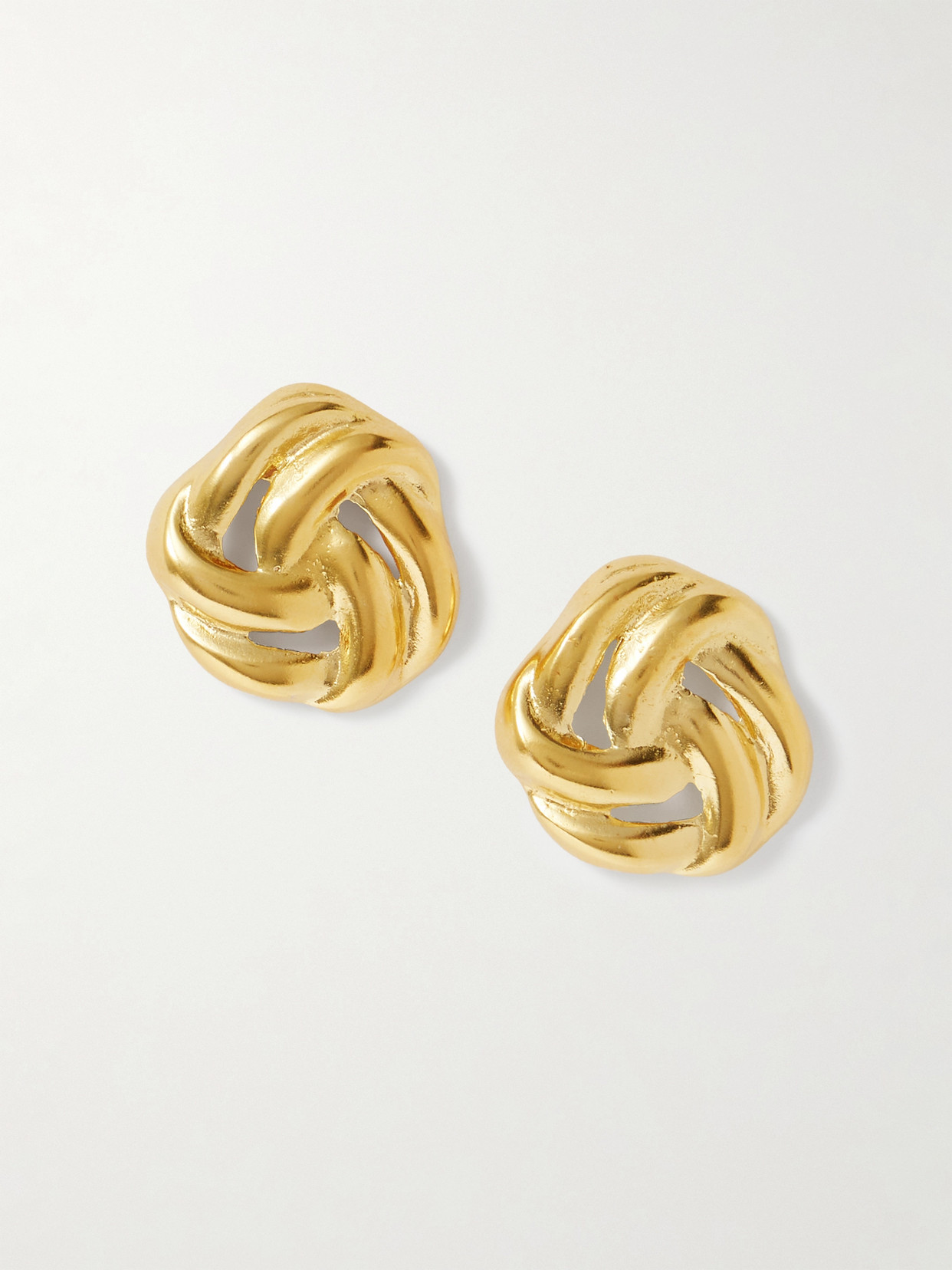 Ysso + Danielle Copperman Bal Gold-plated Earrings