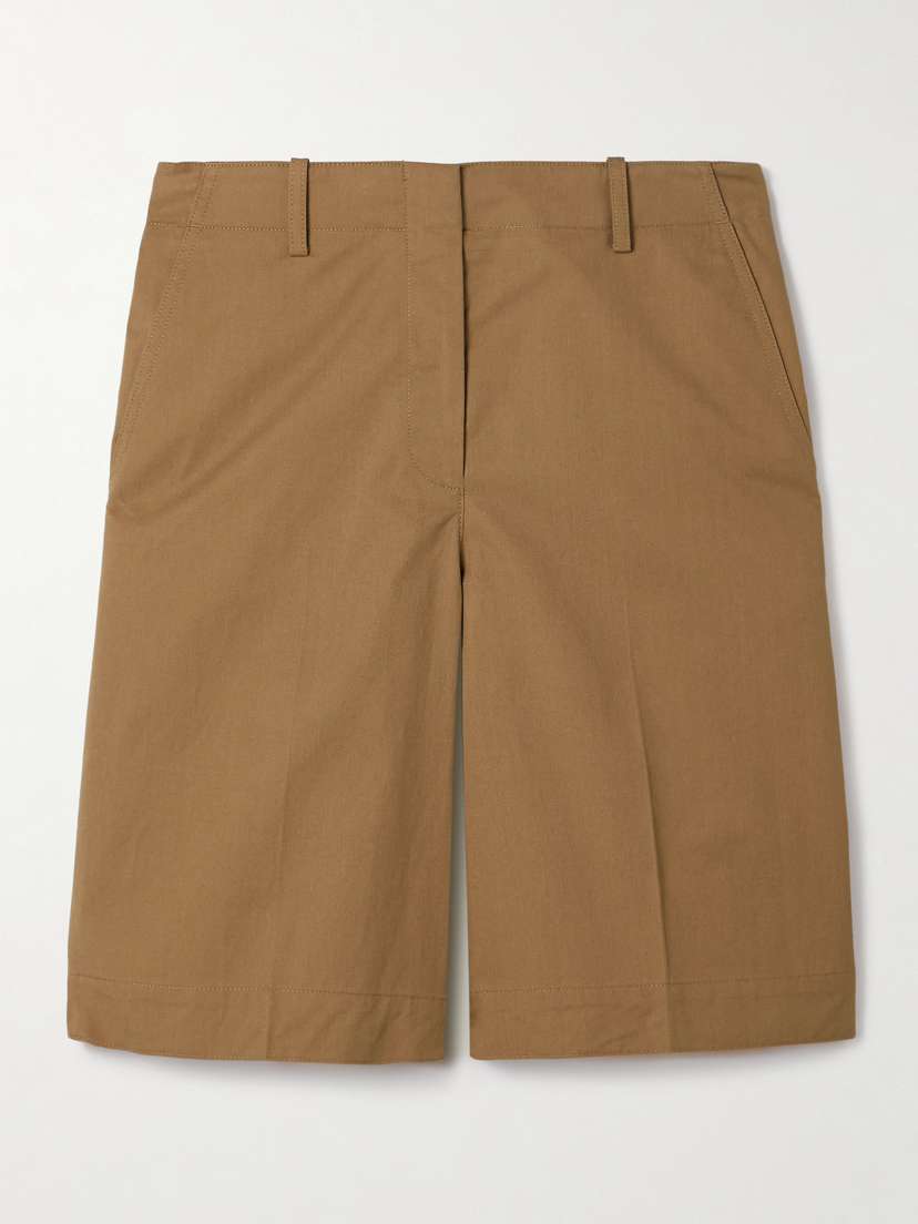 Theory Cotton-poplin Shorts