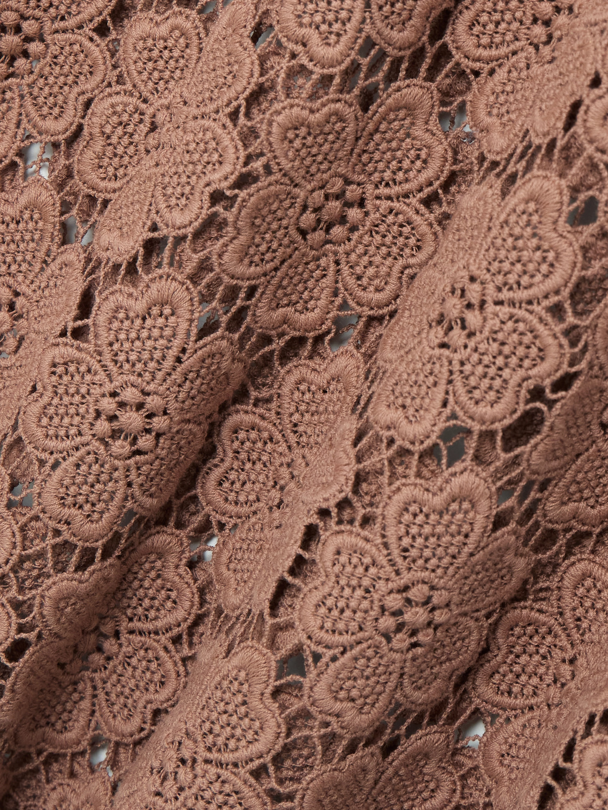 Miguelina Arelis Cotton Guipure Lace Kaftan