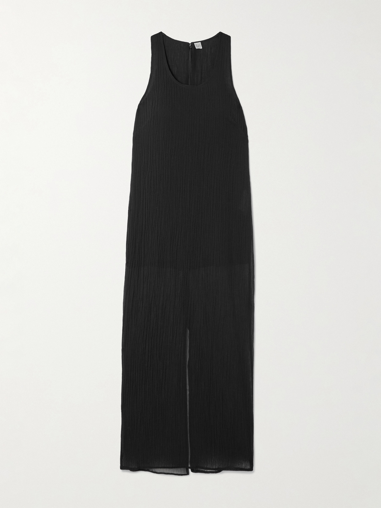Totême Cotton And Silk-blend Crepon Midi Dress