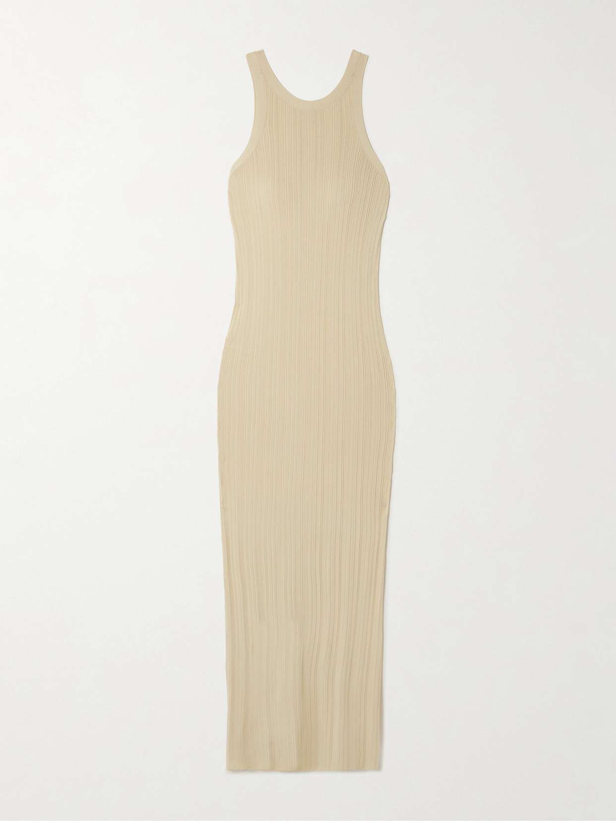 Totême Ribbed-knit Maxi Dress