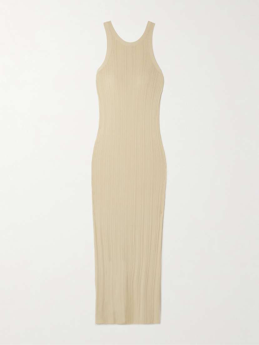 Toteme — Ribbed-knit maxi dress