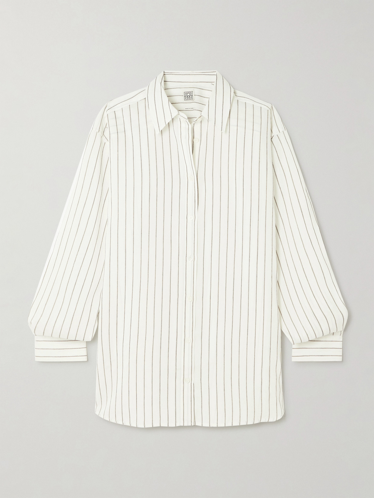 Totême Striped Voile Shirt