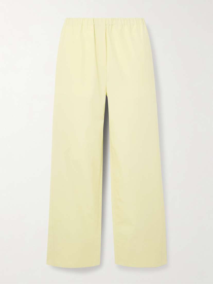 Toteme — Twisted Seam Boxer organic cotton pants
