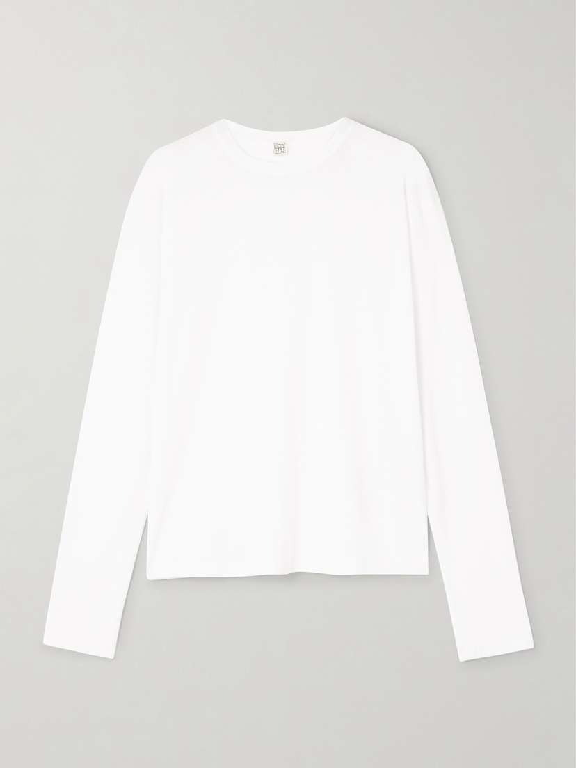 TOTEME Tencel™ Lyocell And Organic Cotton-blend T-shirt