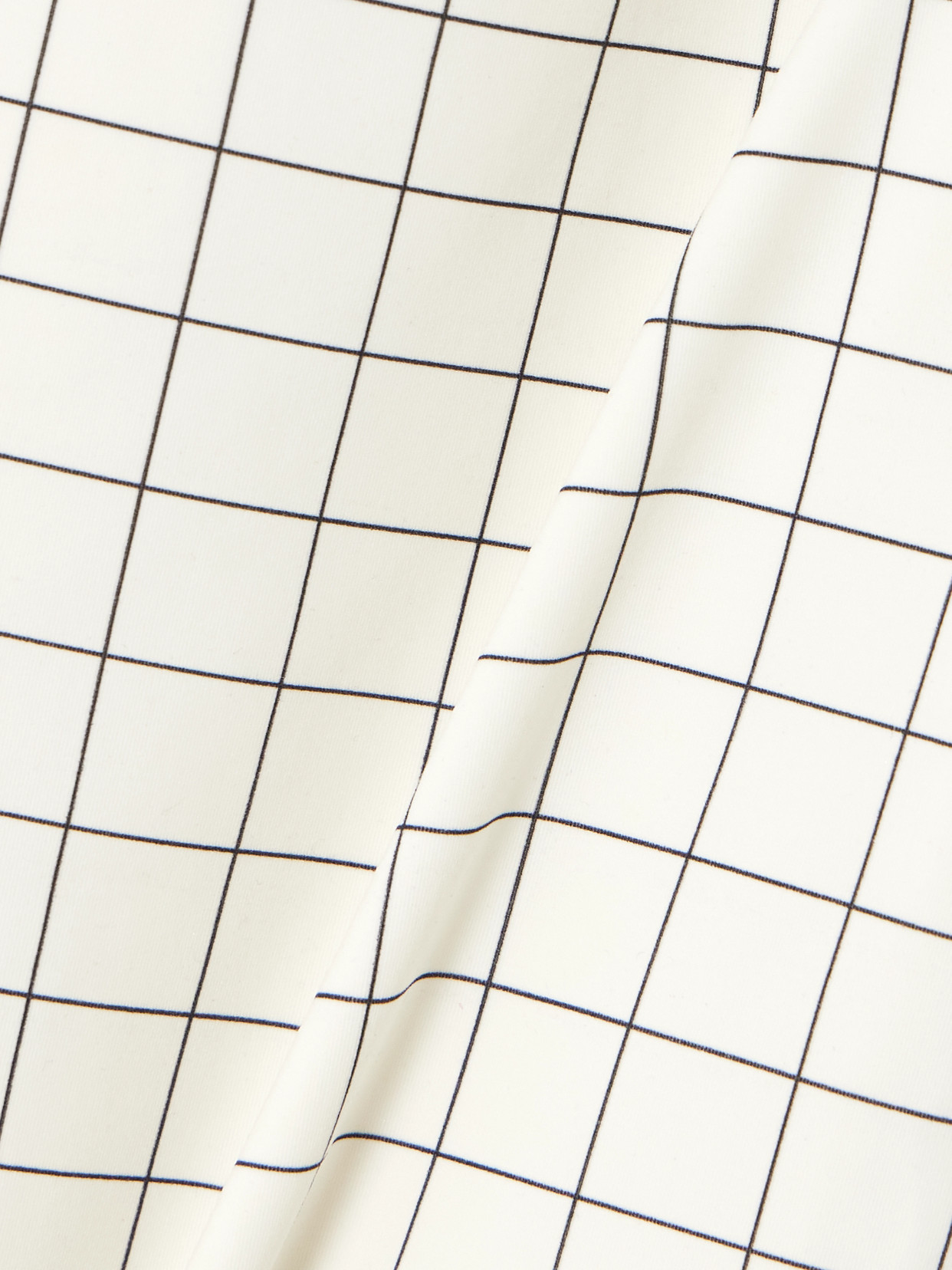 Totême Windowpane Checked Swimsuit