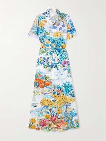 当店だけの限定モデル レディース Katrantzou Mary 花柄ワンピース NET-A-PORTER | ワンピース