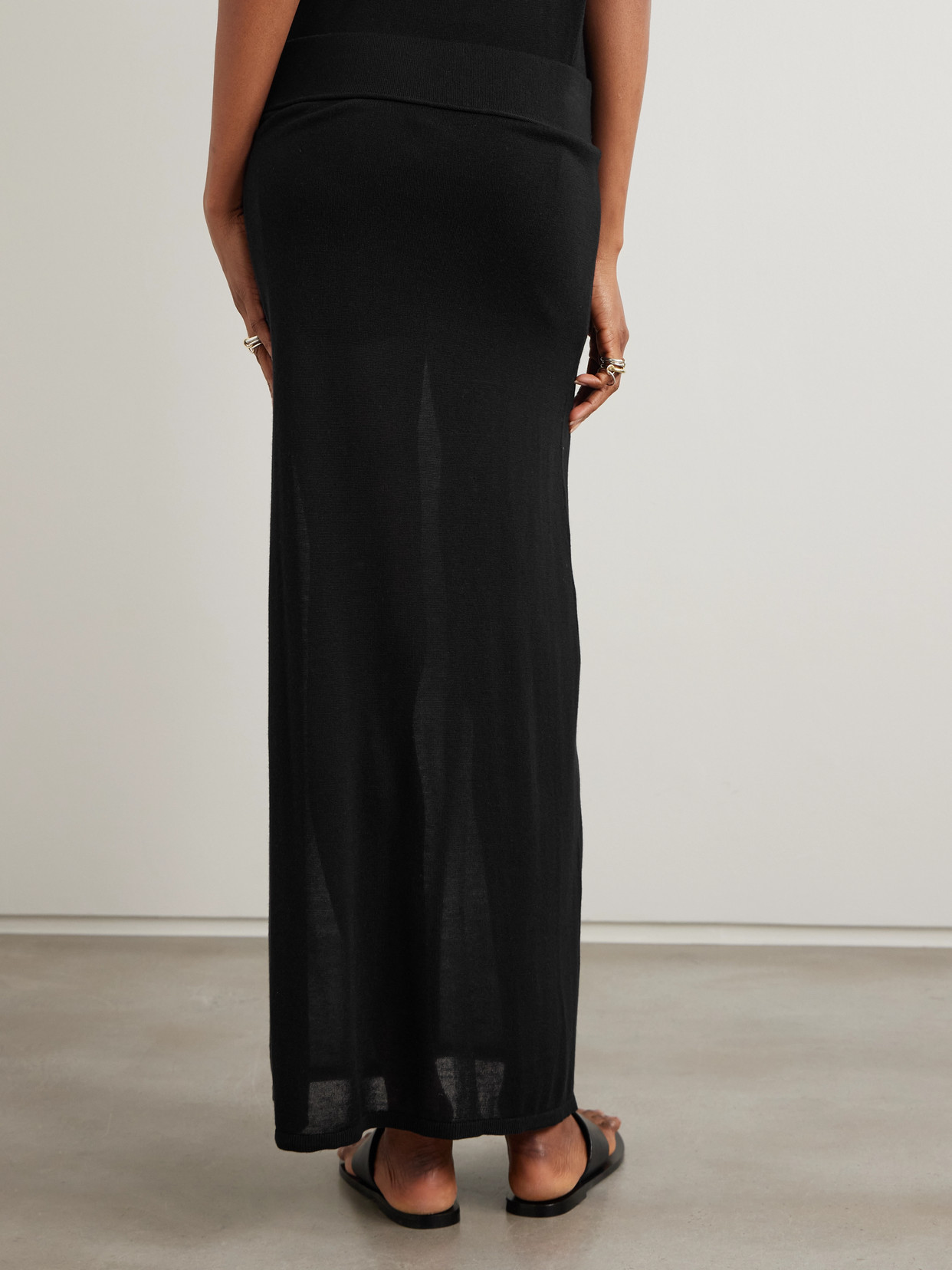 Lyocell And Cashmere-Blend Maxi
