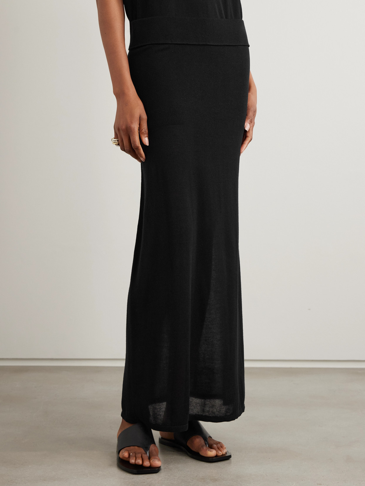 Lyocell And Cashmere-Blend Maxi