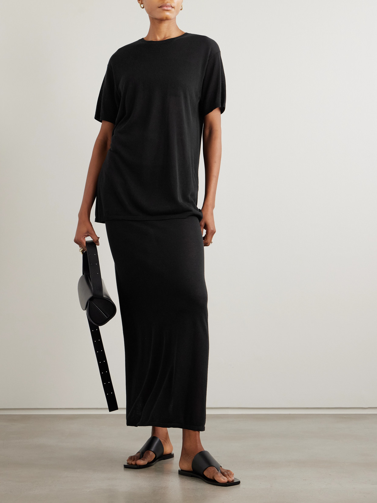 Lyocell And Cashmere-Blend Maxi