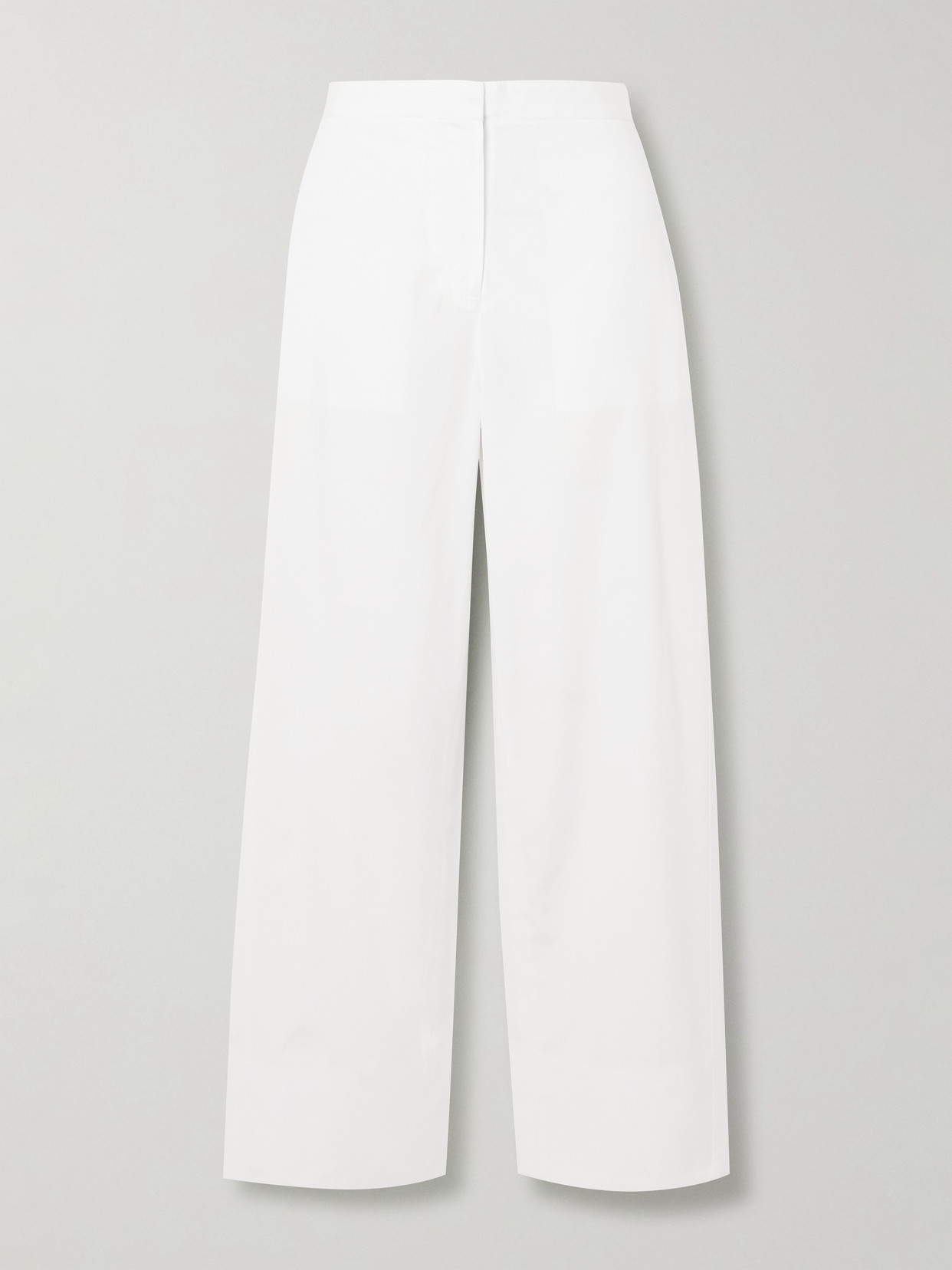 Totême Organic Cotton-poplin Pants