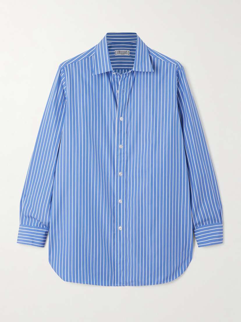 Charvet Striped Cotton-poplin Shirt