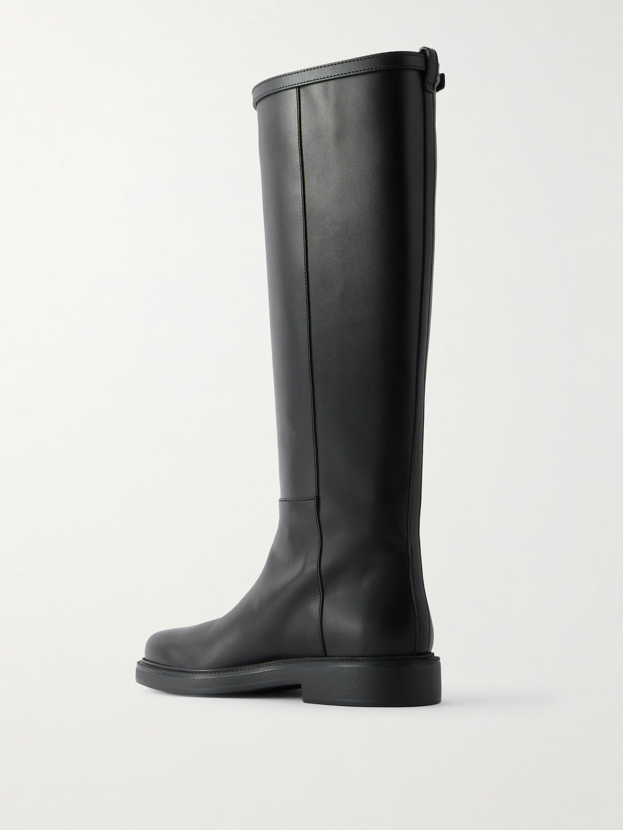 Tod's Gomma Embellished Leather Knee Boots