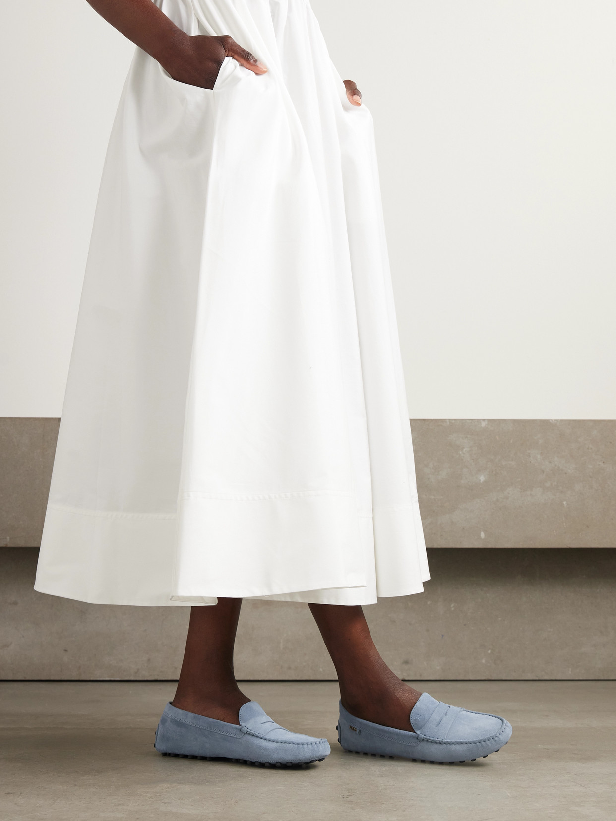 Tod's Gommino Suede Loafers