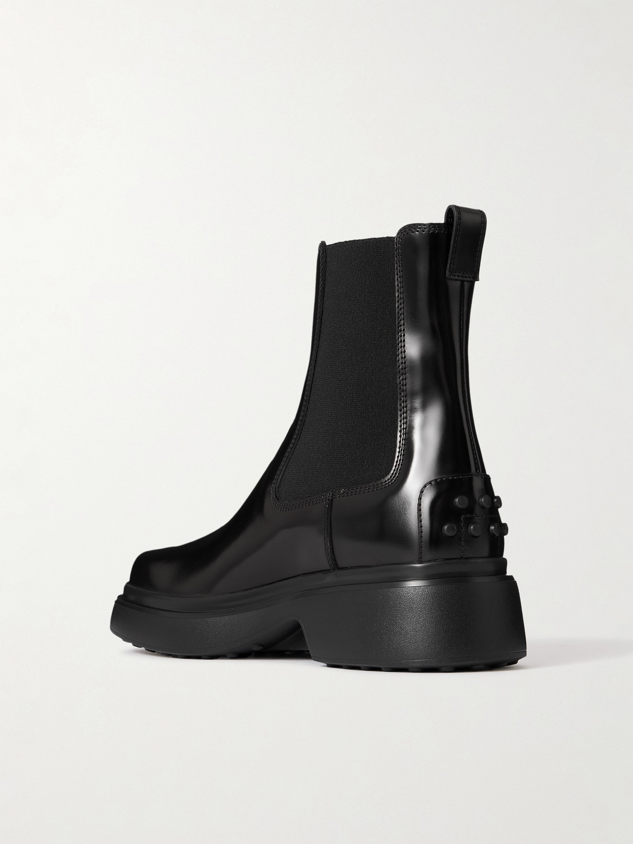 Tod's Gomma Leather Chelsea Boots