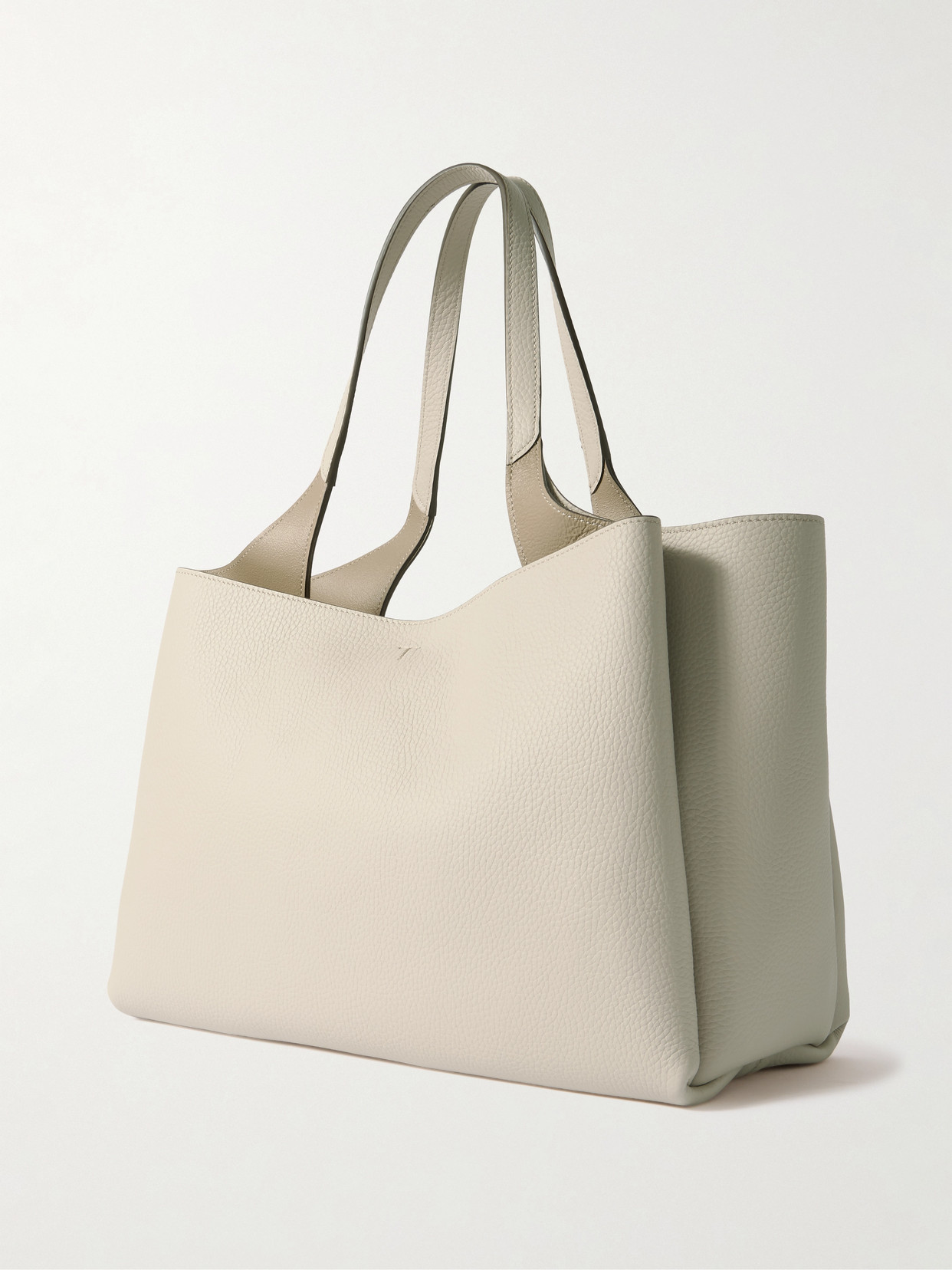 Tod's Apa 2 Manici Two-tone Leather Tote