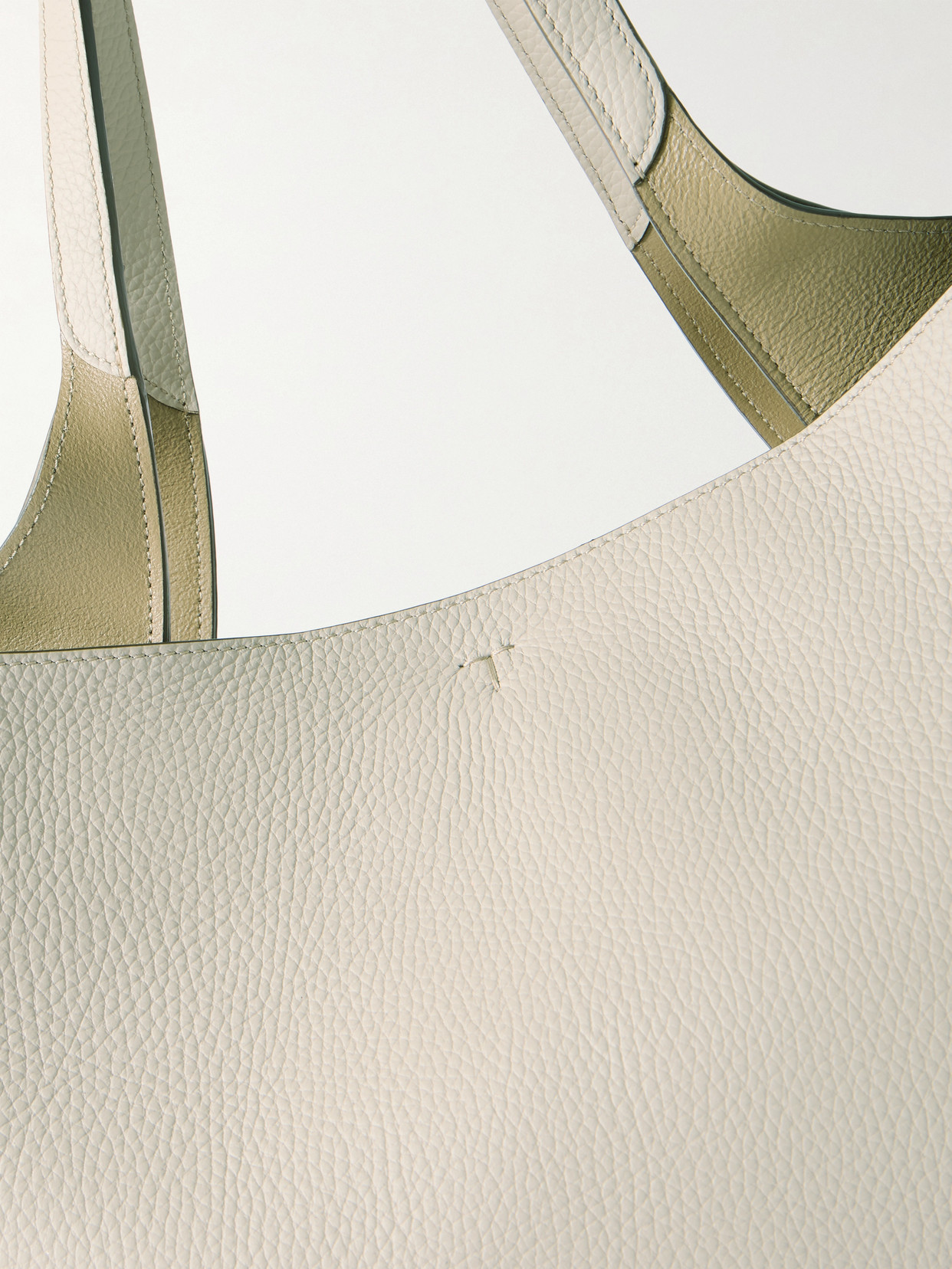 Tod's Apa 2 Manici Two-tone Leather Tote