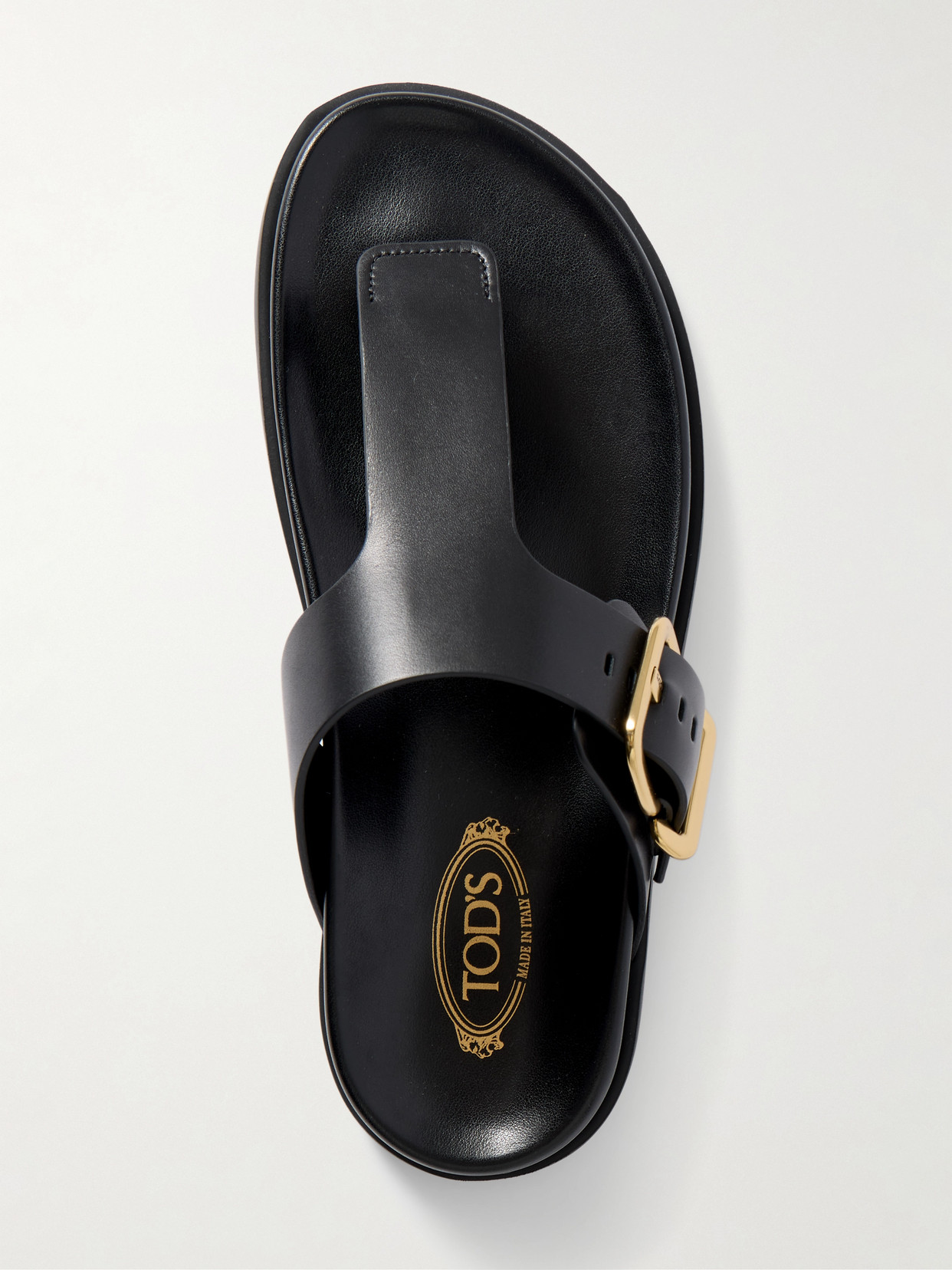 Tod's Buckled Leather Sandals