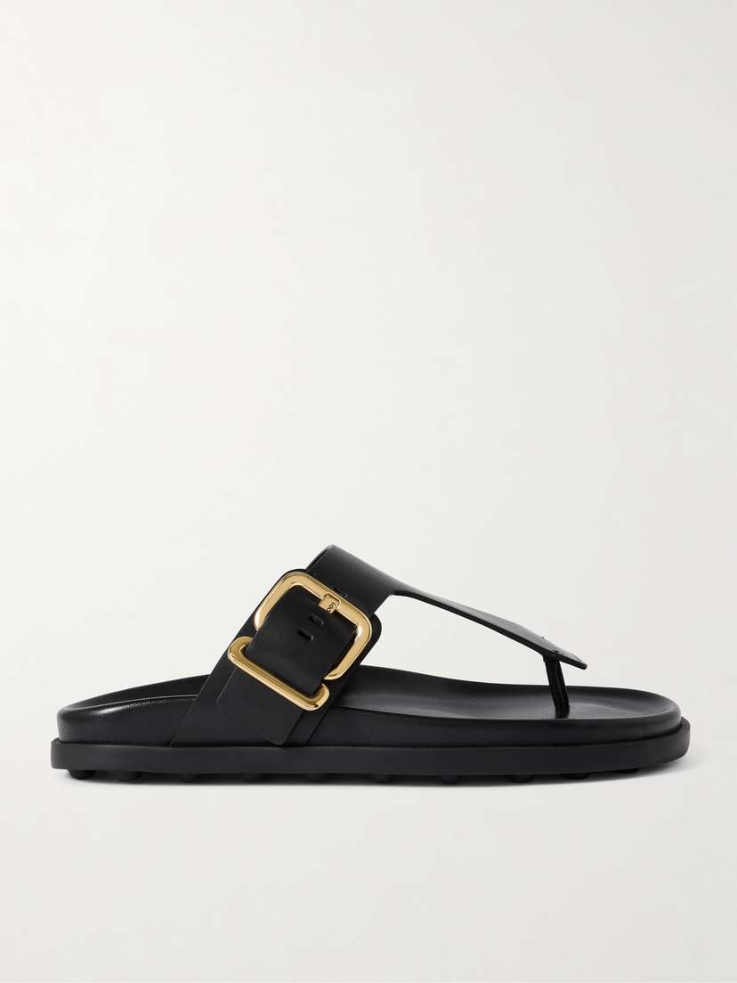 Tod's Buckled Leather Sandals