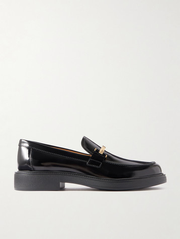 Tod's Gomma 20L embellished leather loafers