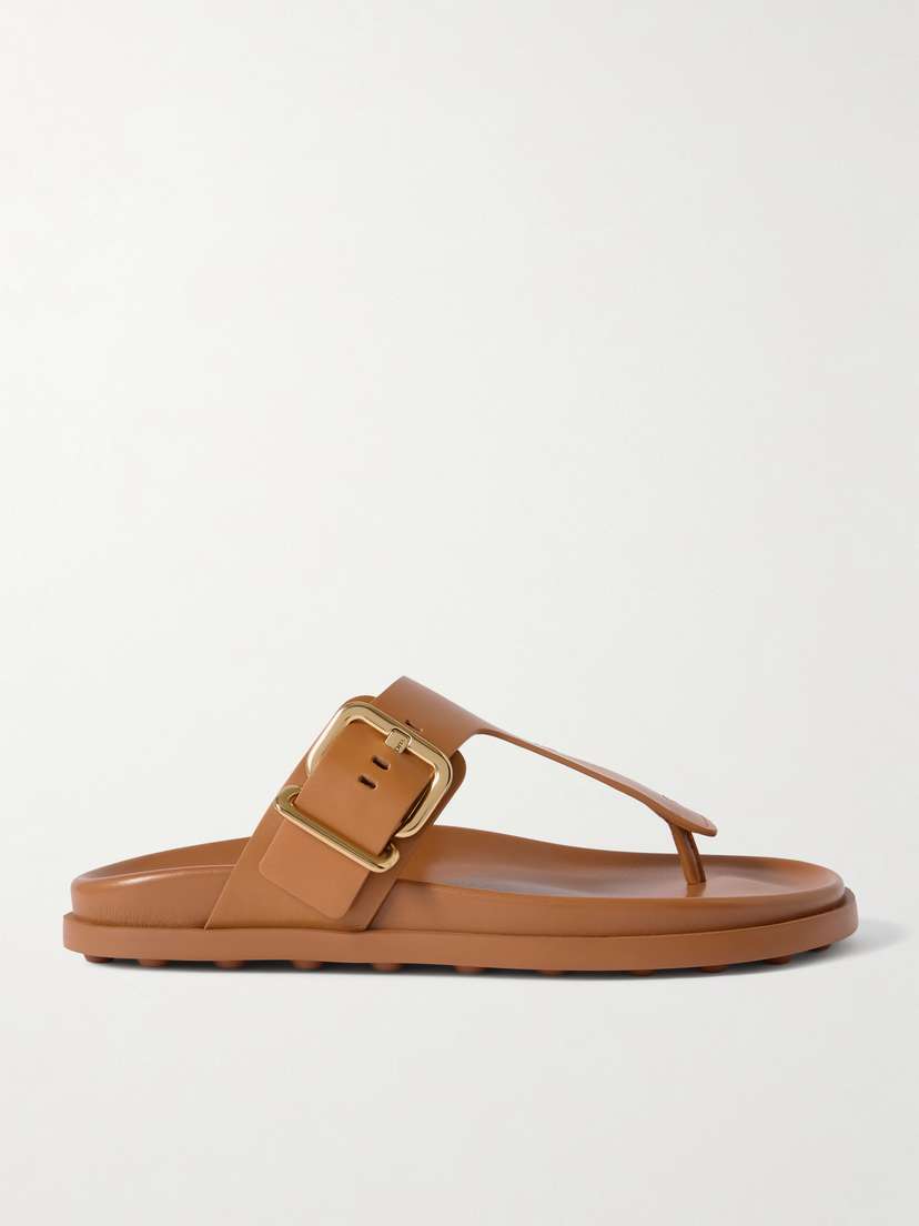 Tod's Buckled Leather Sandals