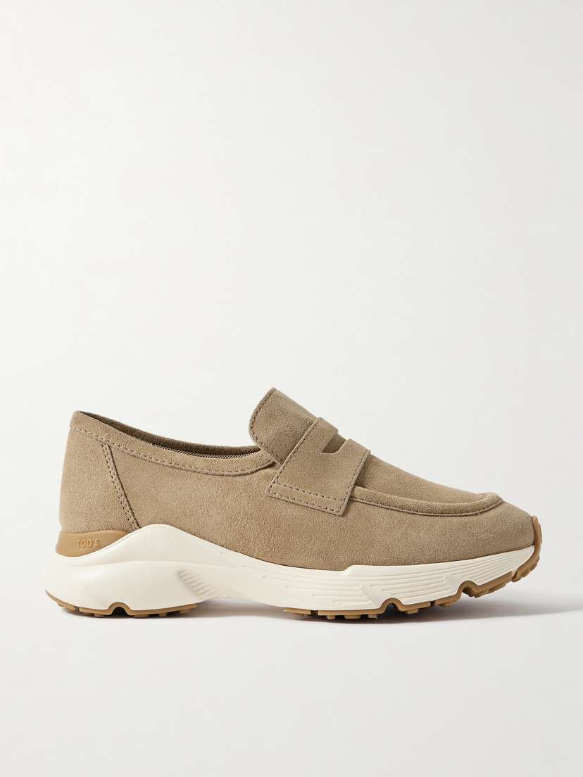 Tod's Suede Slip-on Sneakers