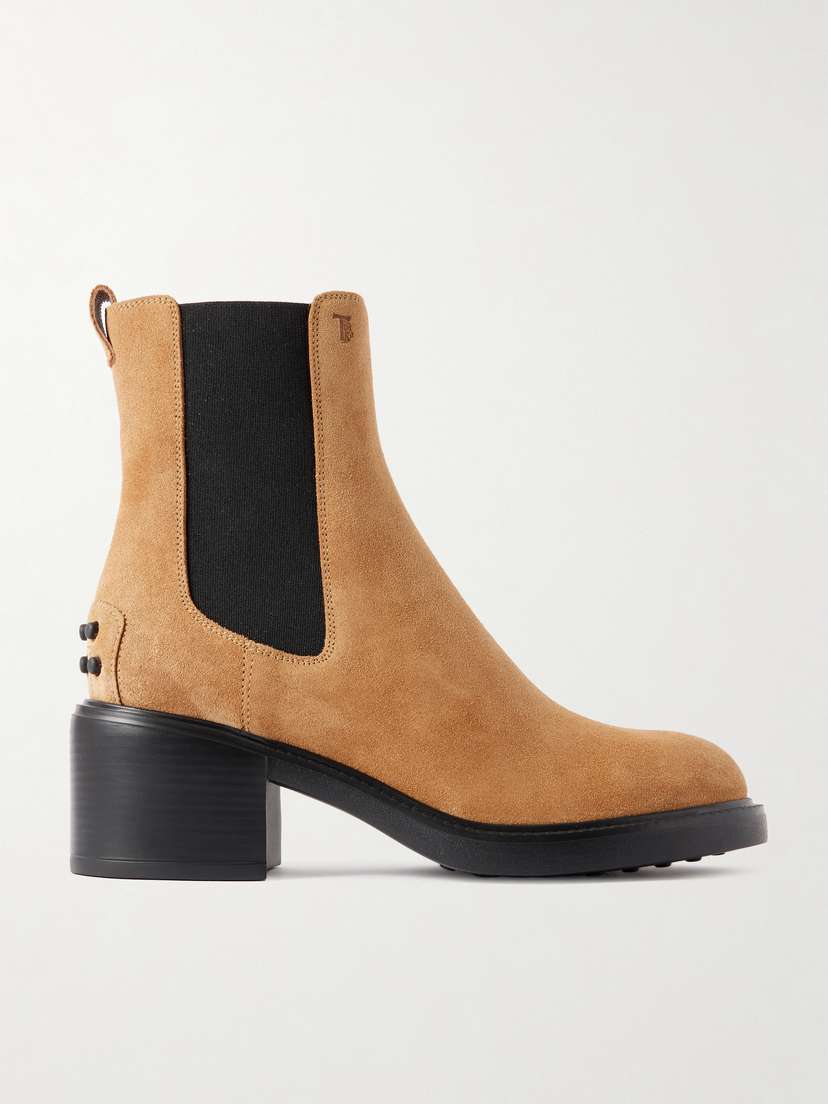 Tod's Gomma T60 Suede Chelsea Boots