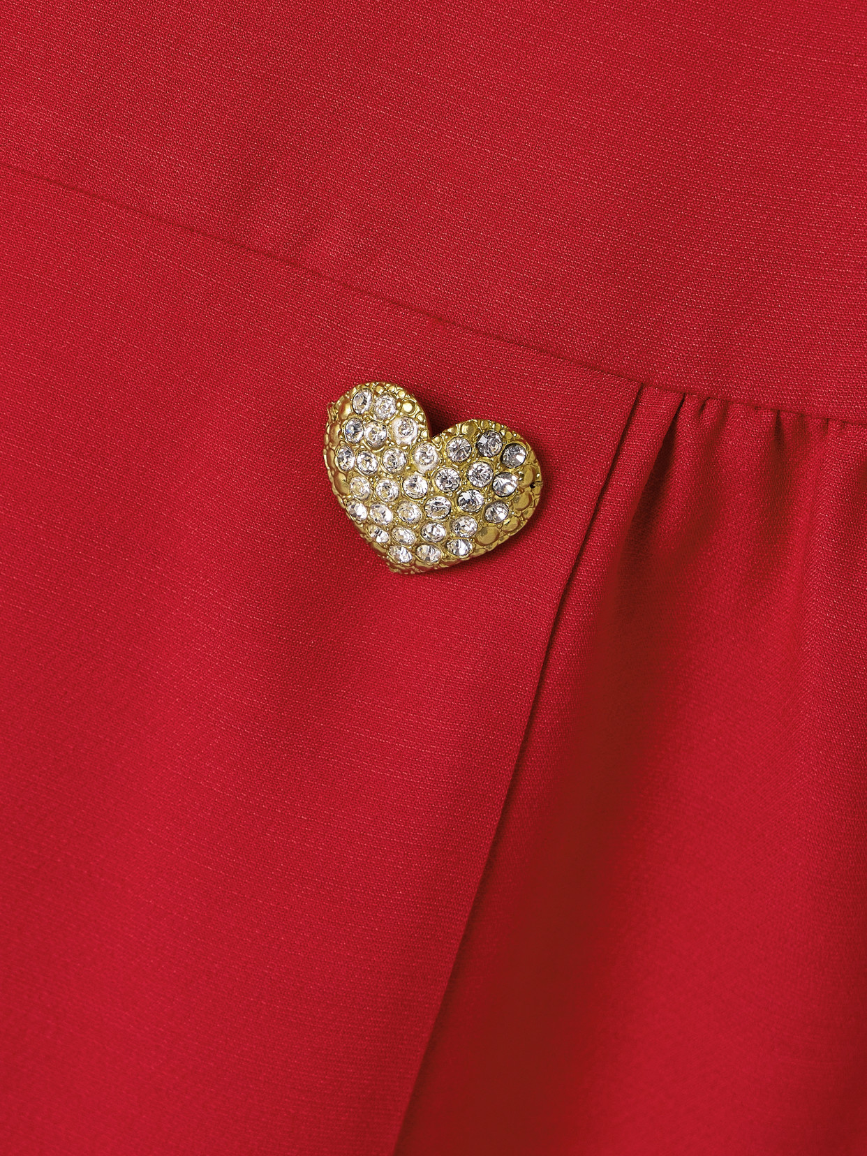 Valentino Embellished Wool And Silk-blend Crepe Midi Dress In Red