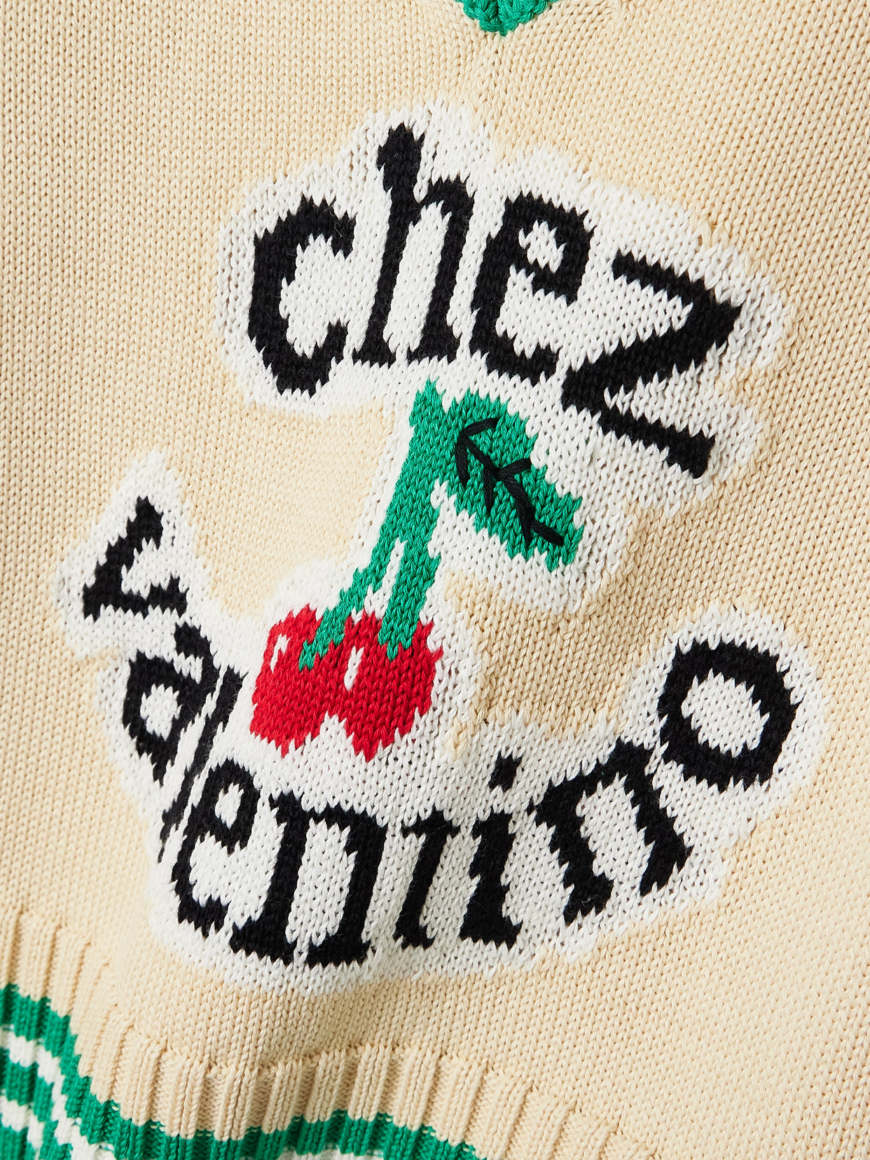 Valentino Gilet In Cotone Crema Donna