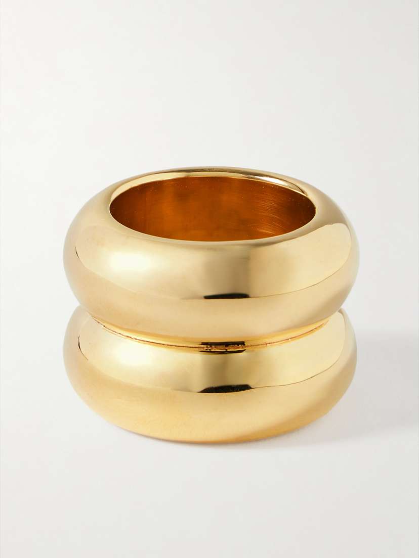 Uncommon Matters Breve Gold-tone Ring