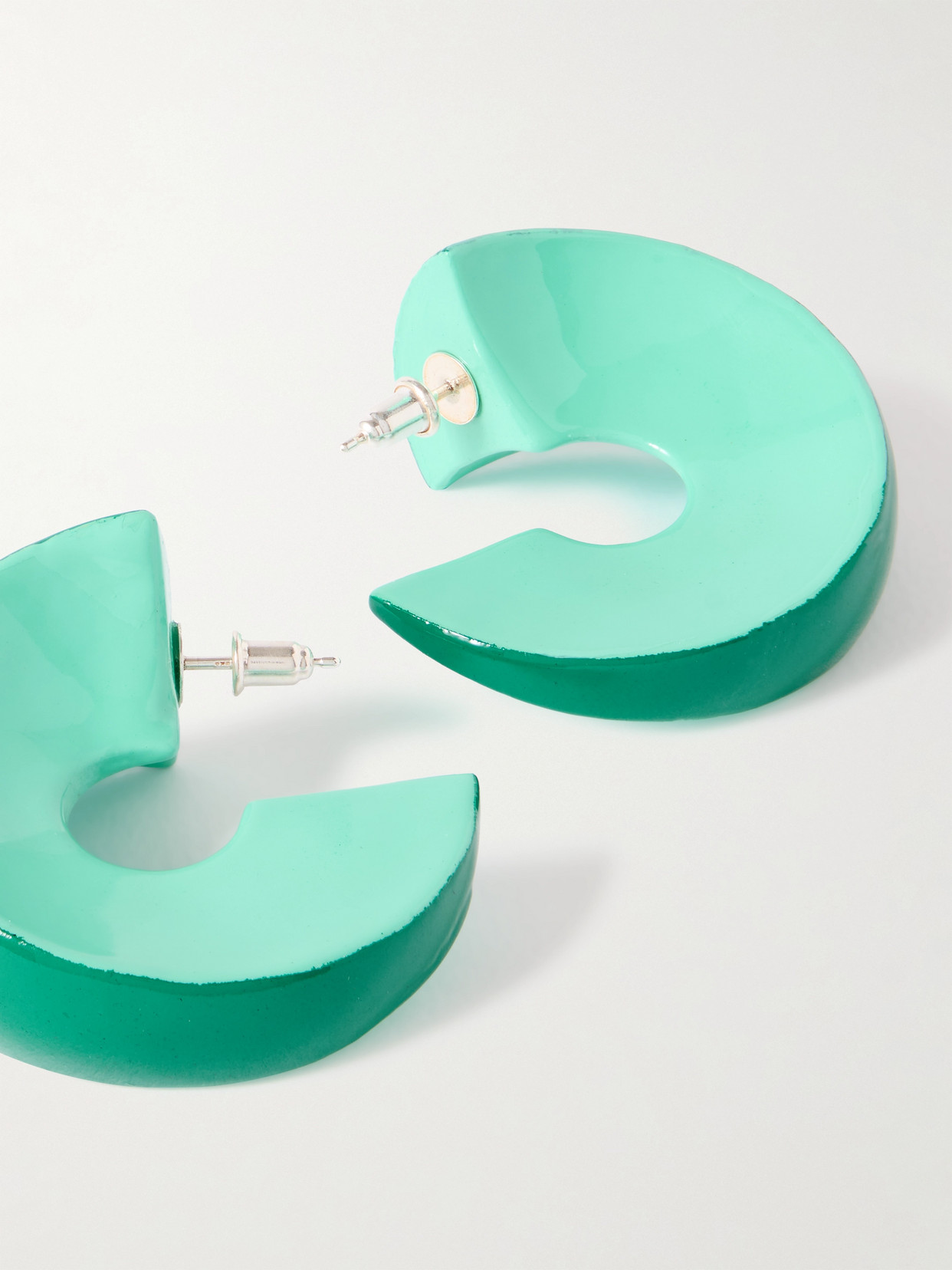 Uncommon Matters Creole Wood Hoop Earrings