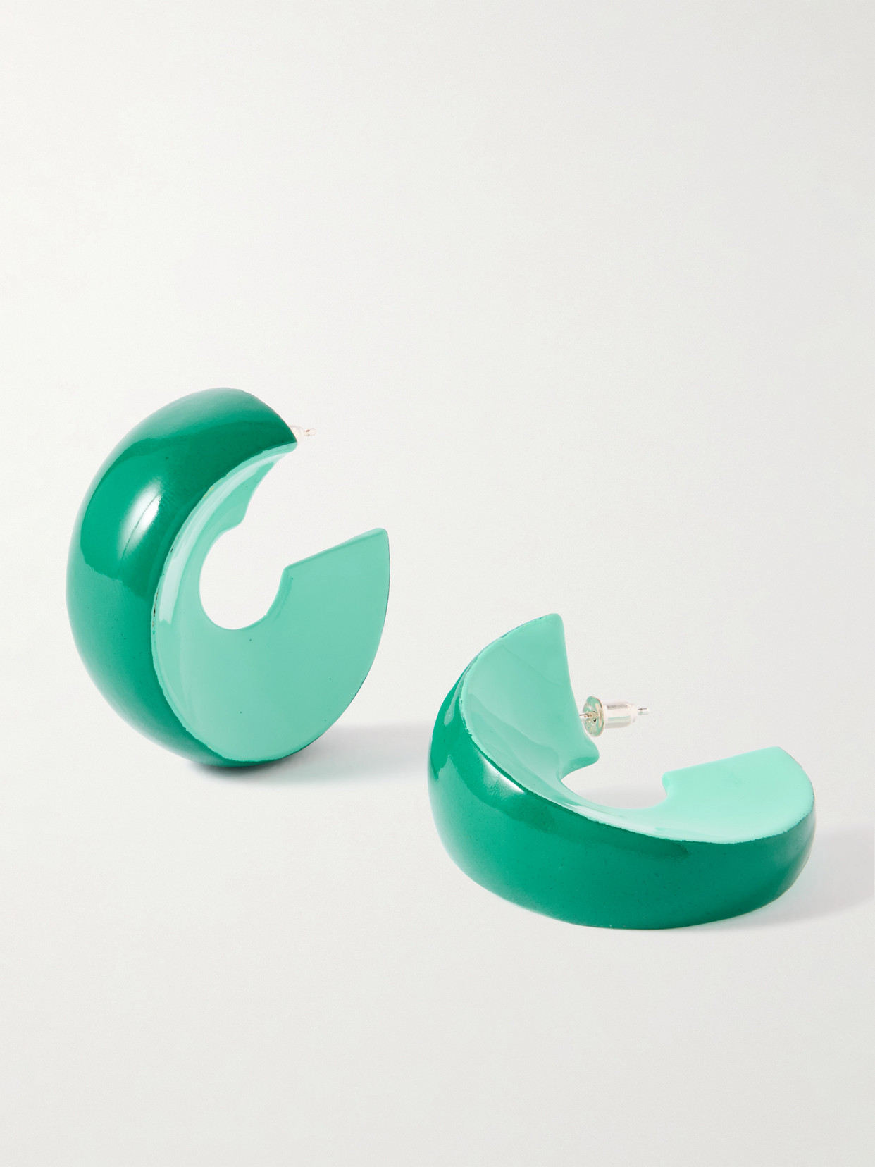 Uncommon Matters Creole Wood Hoop Earrings