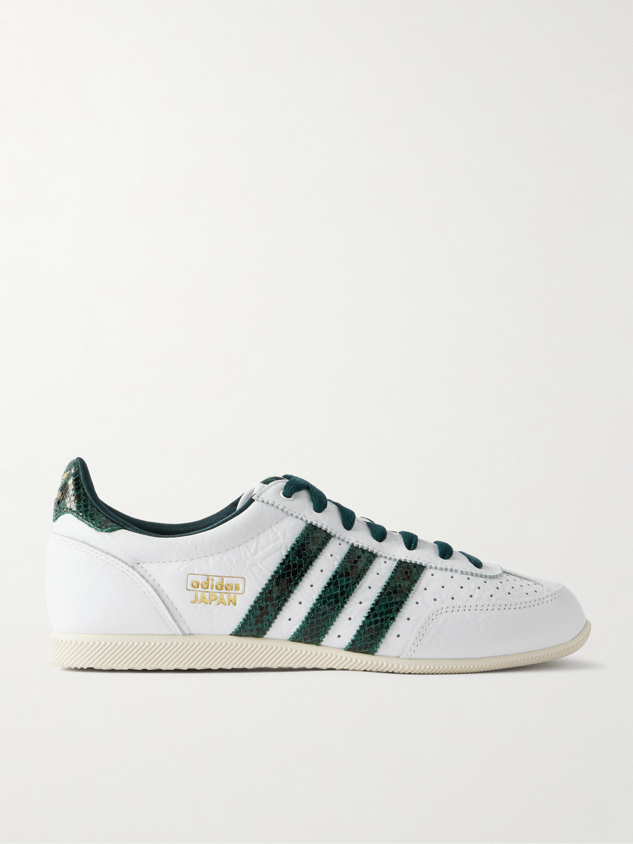 Adidas Originals Japan W Perforated Leather Sneakers In White