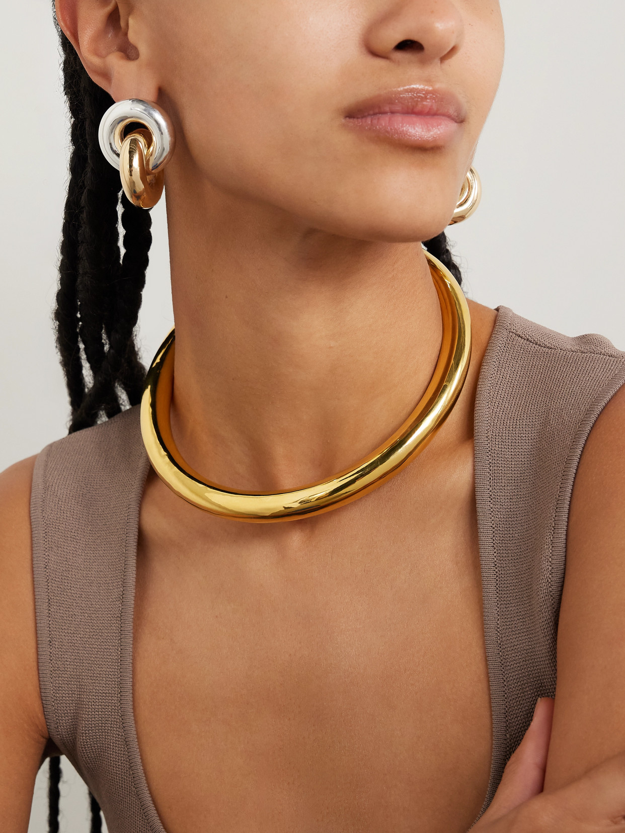 Uncommon Matters Aurum Gold-plated Choker In Gold