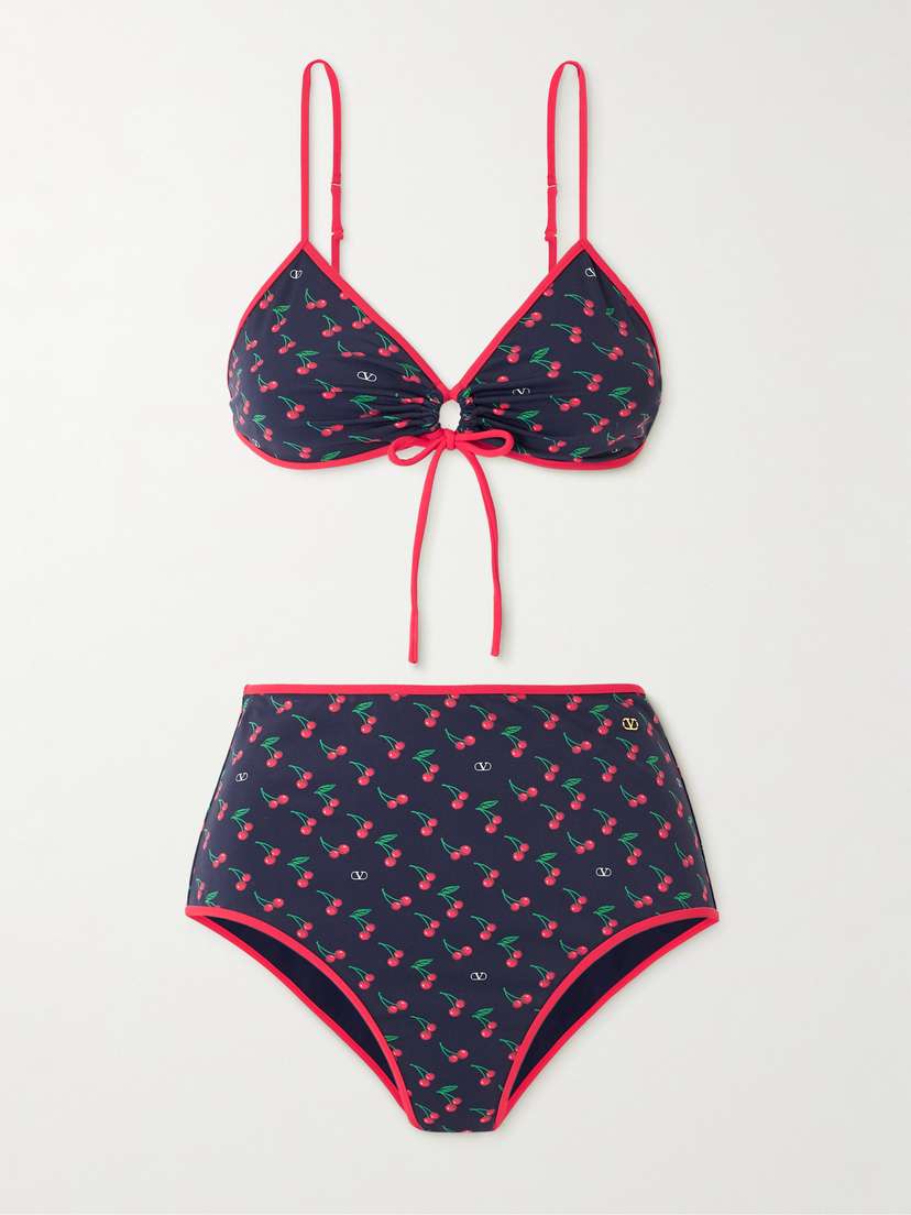 Valentino Garavani Printed Bikini