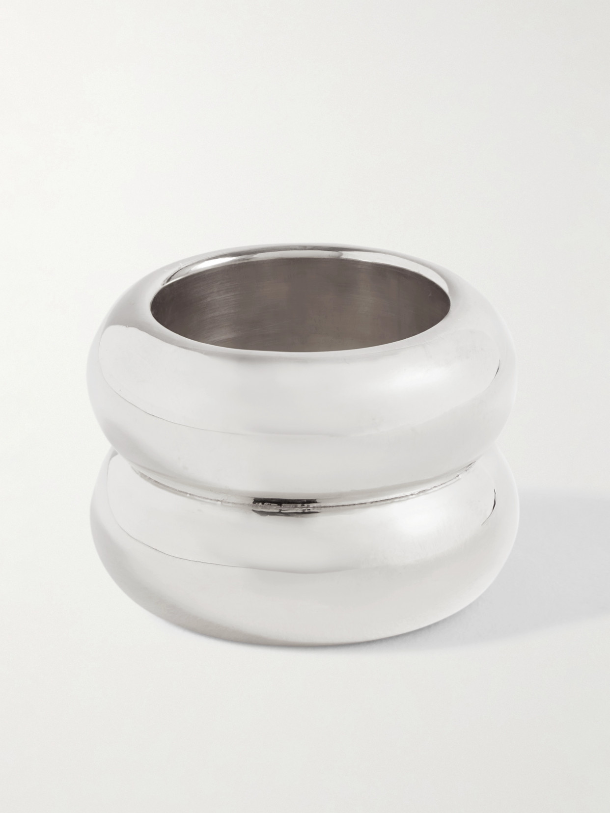 Uncommon Matters Breve Silver Ring In Silver