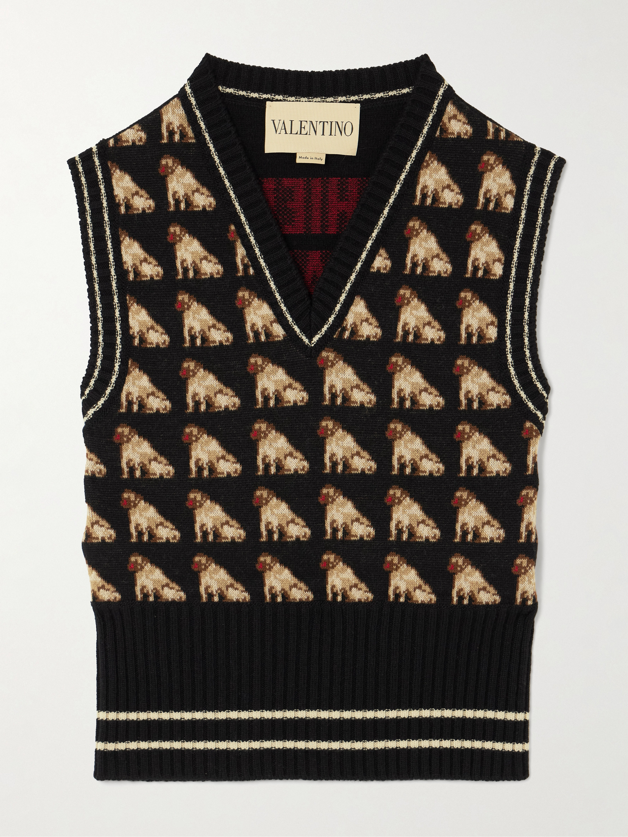 ジャケット VALENTINO GARAVANI Cream Wool Blend Vest Valentino Garavani Cream Wool Blend Vest | italist