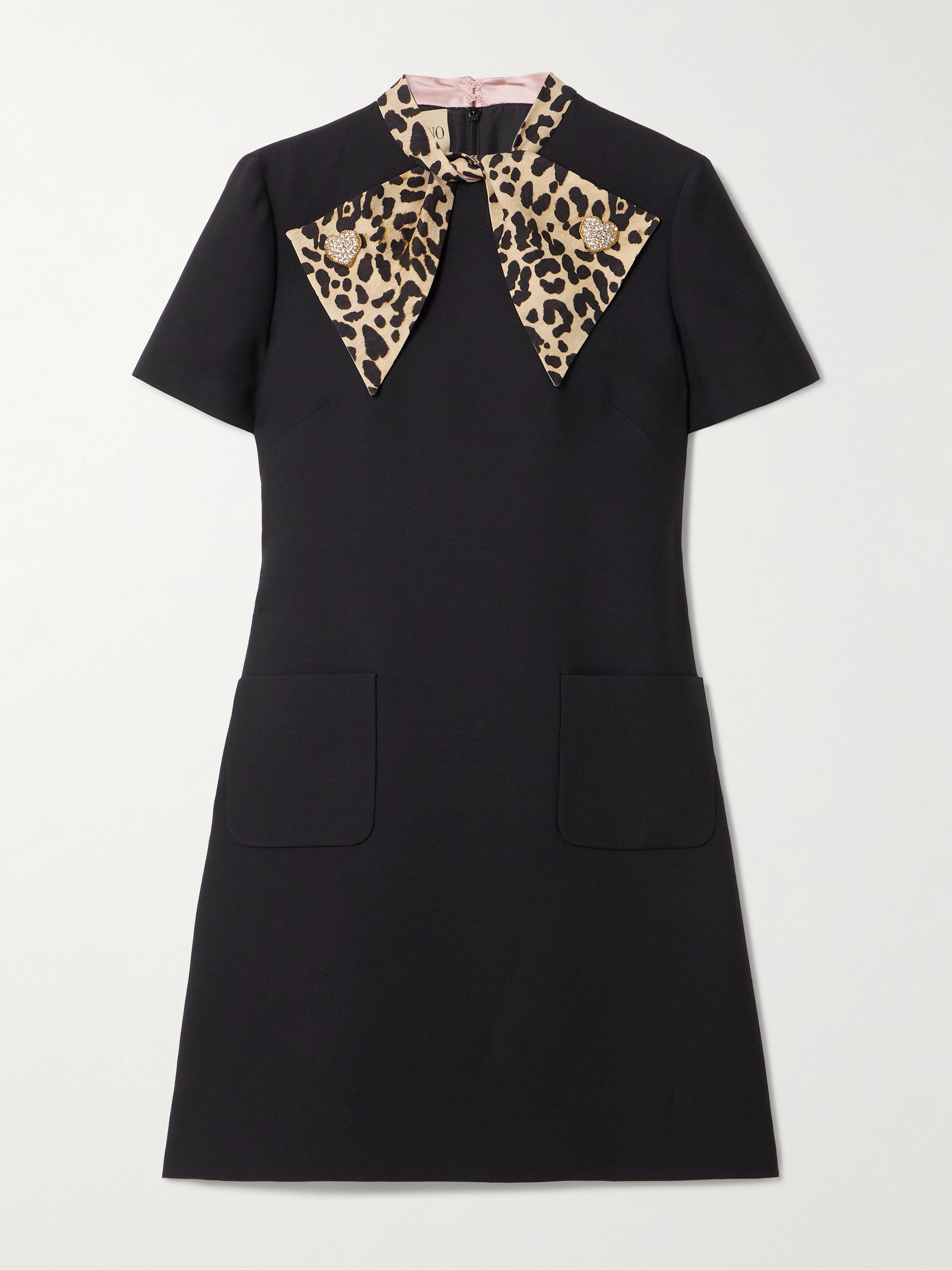 Valentino Black And Beige Wool And Silk Dress ◆送・関税込み uploading-1207258-jpg20190116-