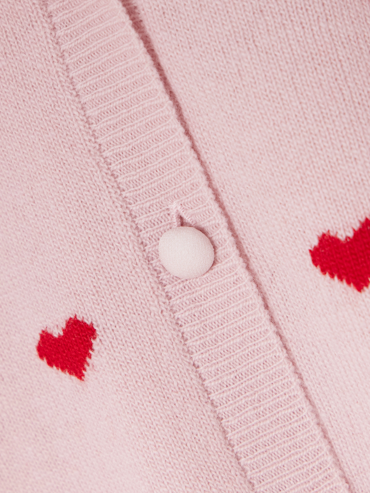 Valentino Intarsia Wool Cardigan