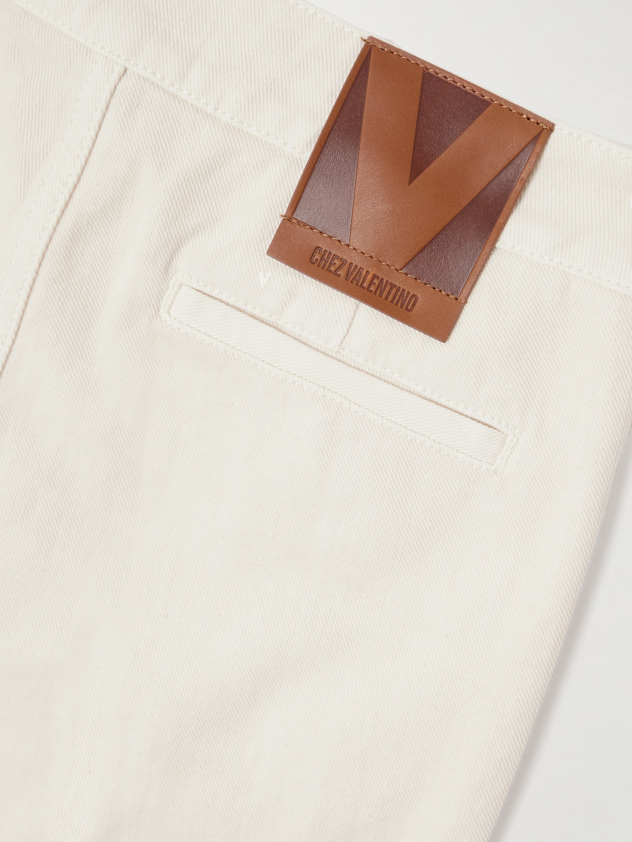 Garavani - Embellished Straight-Leg Jeans