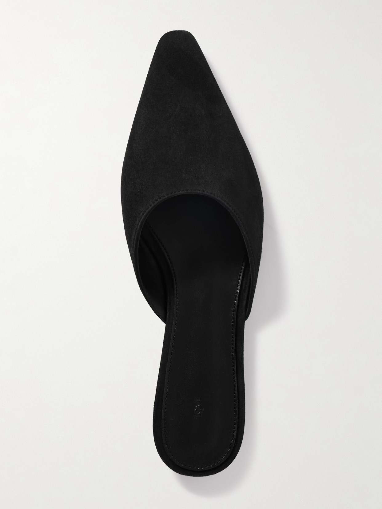 Tove Pheby Point-toe Suede Mules
