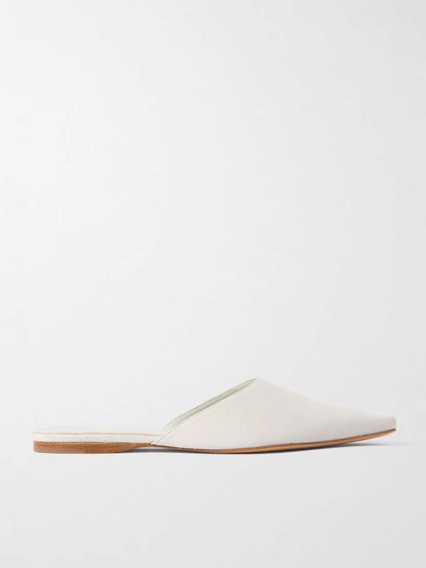 Tove Pheby Point-toe Suede Mules