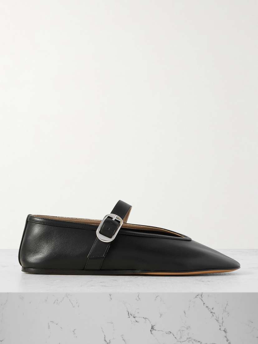 Le Monde Béryl Stella Leather Mary Jane Ballet Flats