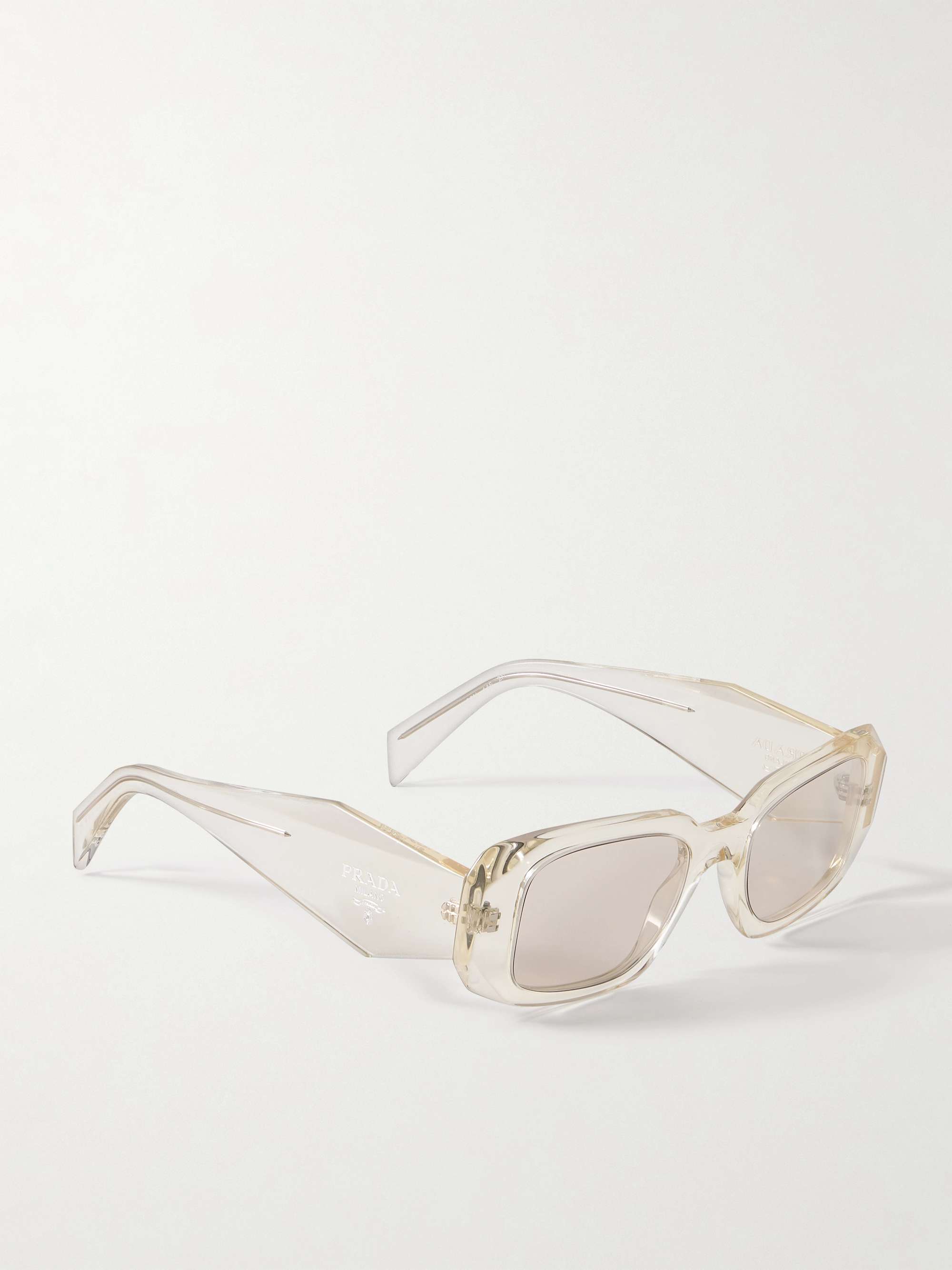 PRADA EYEWEAR Square-frame acetate sunglasses