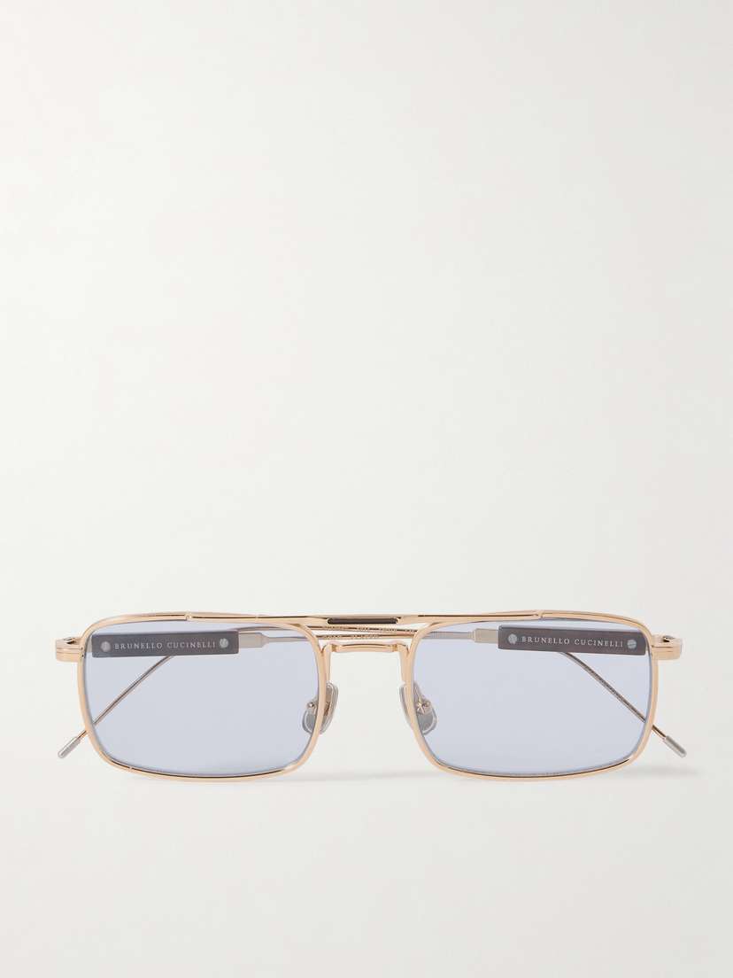 Aviator-style Titanium Sunglasses | Image | 0