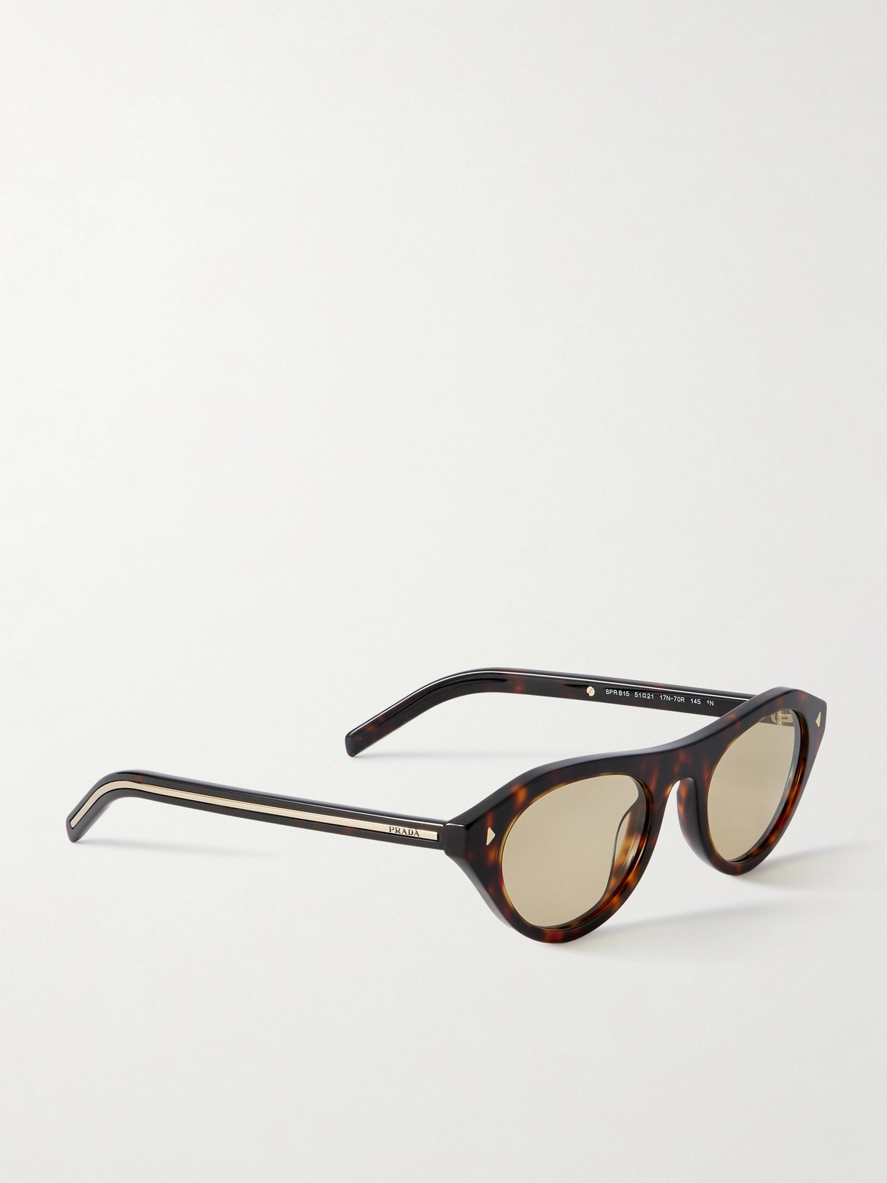 Prada D-frame Tortoiseshell Acetate Sunglasses