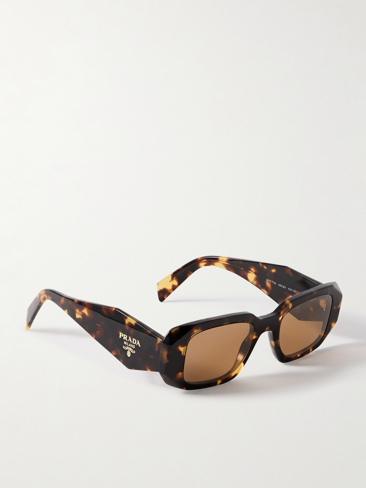 Prada Square-frame Tortoiseshell Acetate Sunglasses In Tortoiseshell
