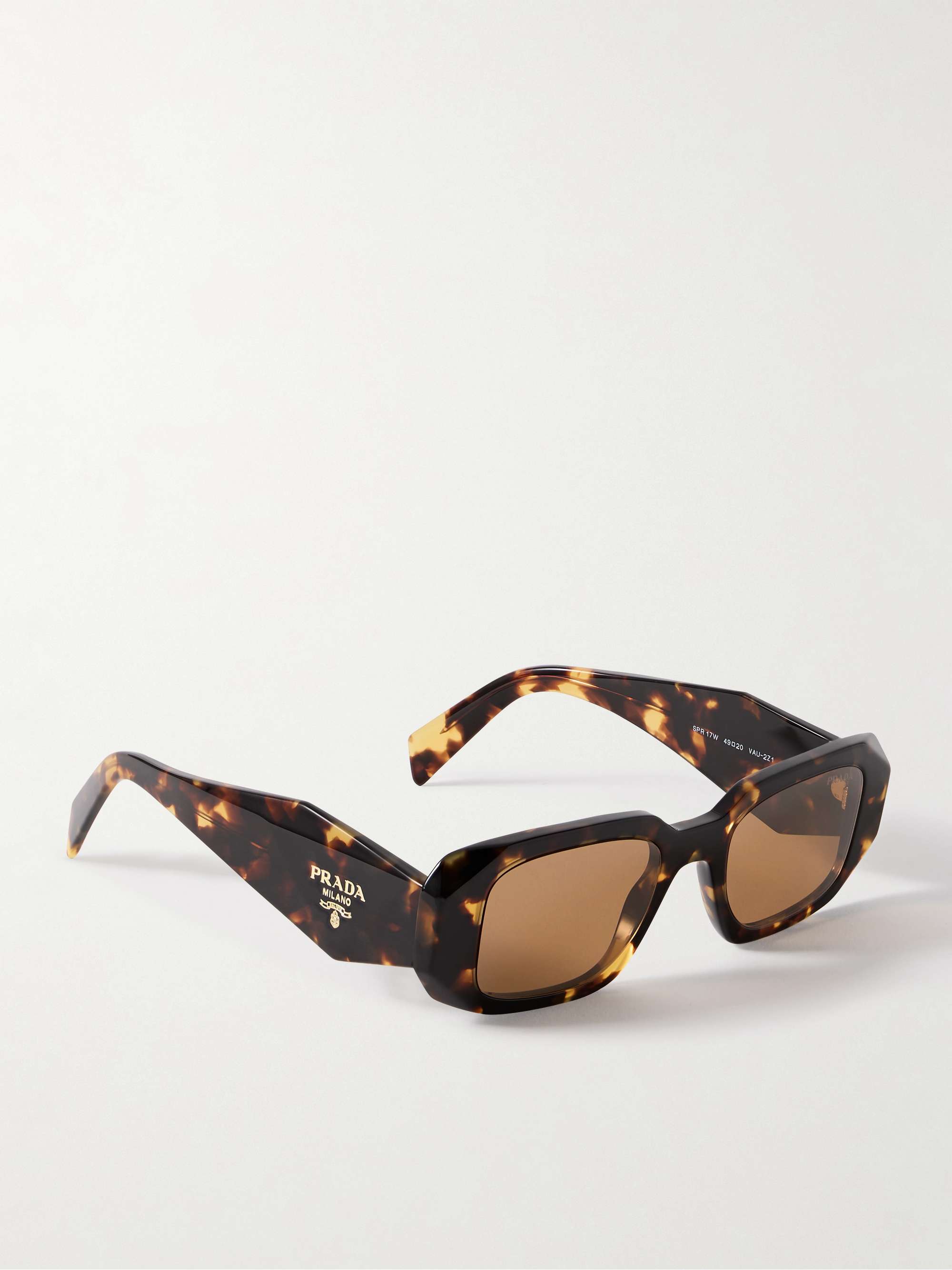PRADA EYEWEAR Square-frame acetate sunglasses