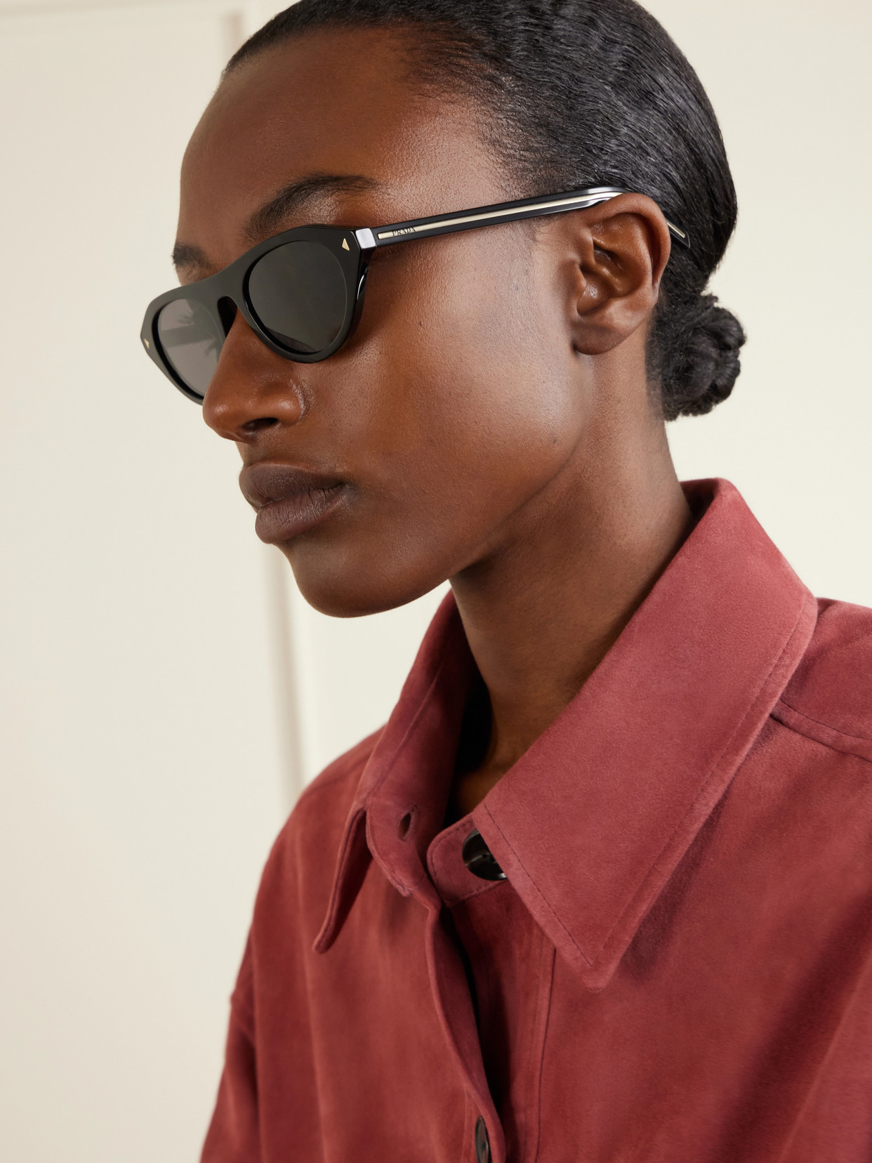 Prada Pr B15s 16k731 51mm Womens Irregular Sunglasses