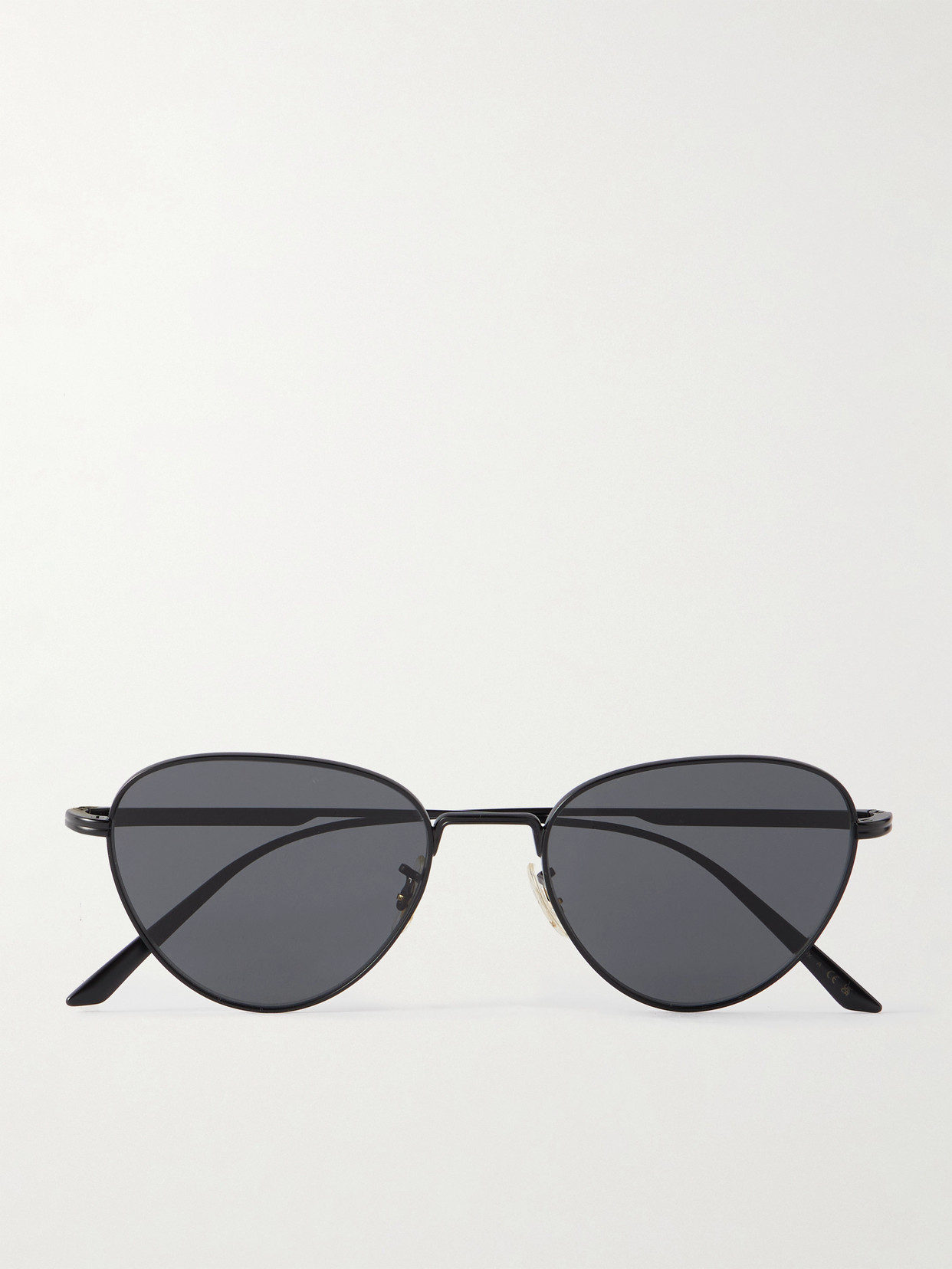 Oliver Peoples - + Khaite 1991c D-frame Metal Sunglasses - Black